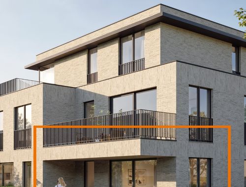                                         Gelijkvloers app. te koop in Grimbergen, € 334.000
