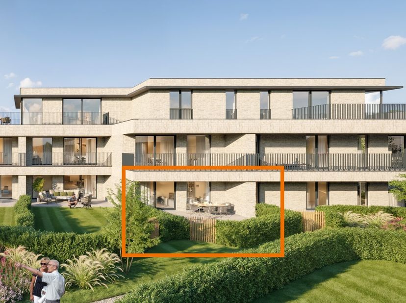 Ontdek dit moderne gelijkvloerse nieuwbouwappartement met 2 slaapkamers in het groene woonproject Beigemveld in Grimbergen. Met een bewoonbare oppervl
