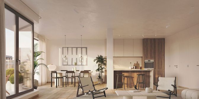 Appartement te koop in Avenue du Cimetière de Bruxelles 114-124 bus 03.02, 1140 Evere