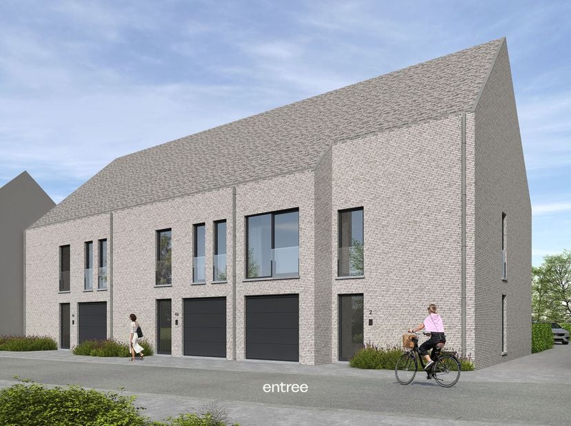 Dit project bestaat uit 4 BEN-woningen met ruime tuin en terras, gelegen onder de kerktoren en op het dorpsplein van Vollezele. <br />
Nog 3 woningen