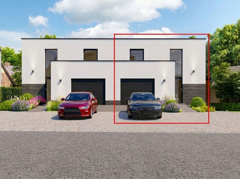 Kleinschalig en energiezuinig project met 3 woningen (2 halfopen, 1 open), rustig gelegen en vlot bereikbaar via de E40 en Oudenaardsesteenweg.<br />