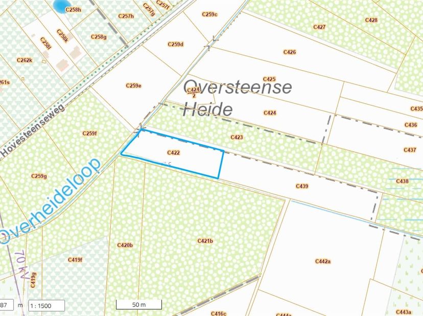 Te koop, landbouwgrond van 3.720m² gelegen  te Meerhout.<br />
Gekend volgens kadaster als Oversteensche Bemden <br />
Toegankelijk , ongeveer 85m die