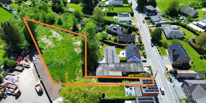 Terrain à vendre à Rue du Vélodrome entre le 94 boîte et le 98, 4621 Retinne