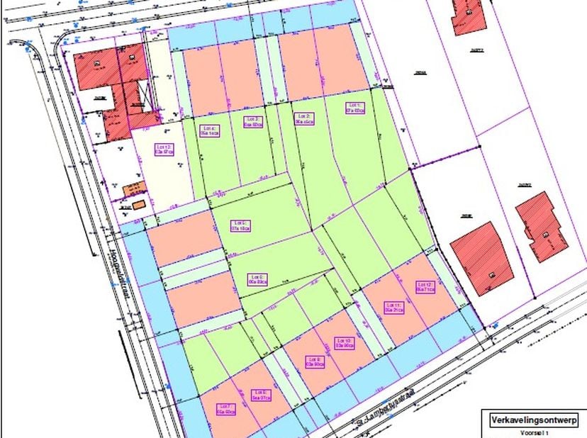 Terrain à vendre à Larenstraat 52,
                    3560 Lummen