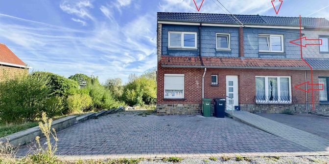 Huis te koop in Rue du Faubourg 134, 6110 Montignies-le-Tilleul