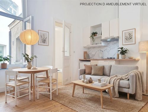                                         Studio met slaaphoek te huur in Elsene, € 890
