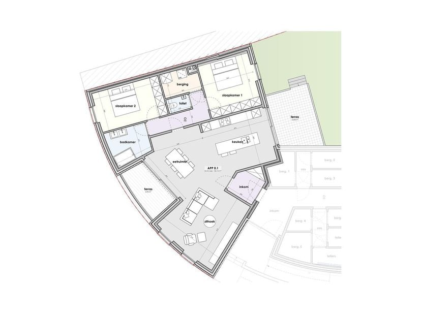 Appartement à vendre
                    à 8850 Ardooie