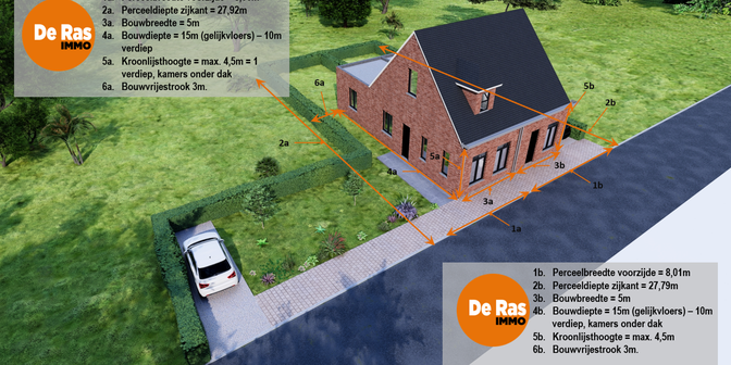 Terrain à vendre à Ledebergstraat, 9550 Hillegem