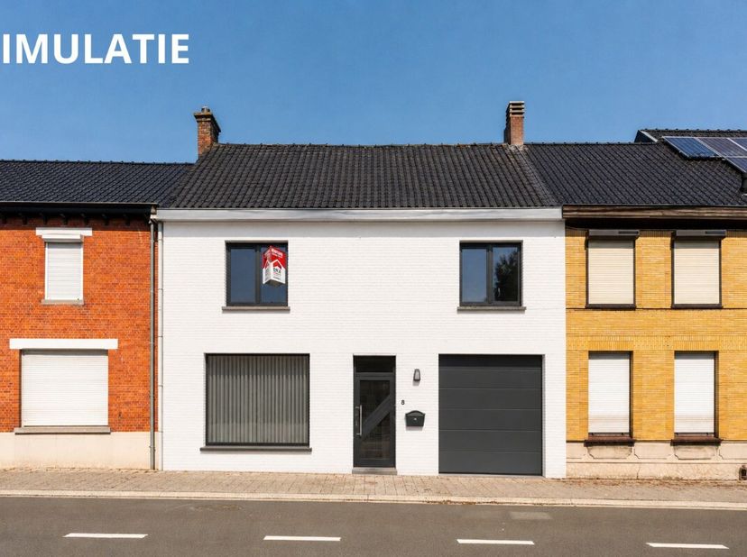 Cette maison à rénover située au centre de Kruishoutem offre un excellent compromis entre espace, potentiel et emplacement central. Les commerces, sup