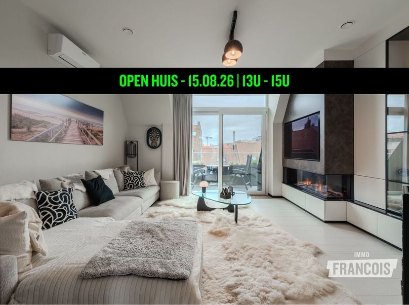 Welkom in dit uitzonderlijk afgewerkte duplex appartement op een absolute toplocatie in de gegeerde Paul De Smet Naeyerstraat in Middelkerke. Gelegen