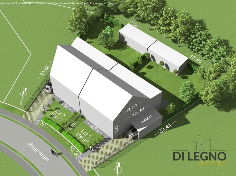 Bouwgrond (458m²) voor halfopen bebouwing nabij centrum Vosselaar!<br />
Geen bouwverplichting | Zuid-west georiënteerde tuin<br />
Ideaal gelegen, op