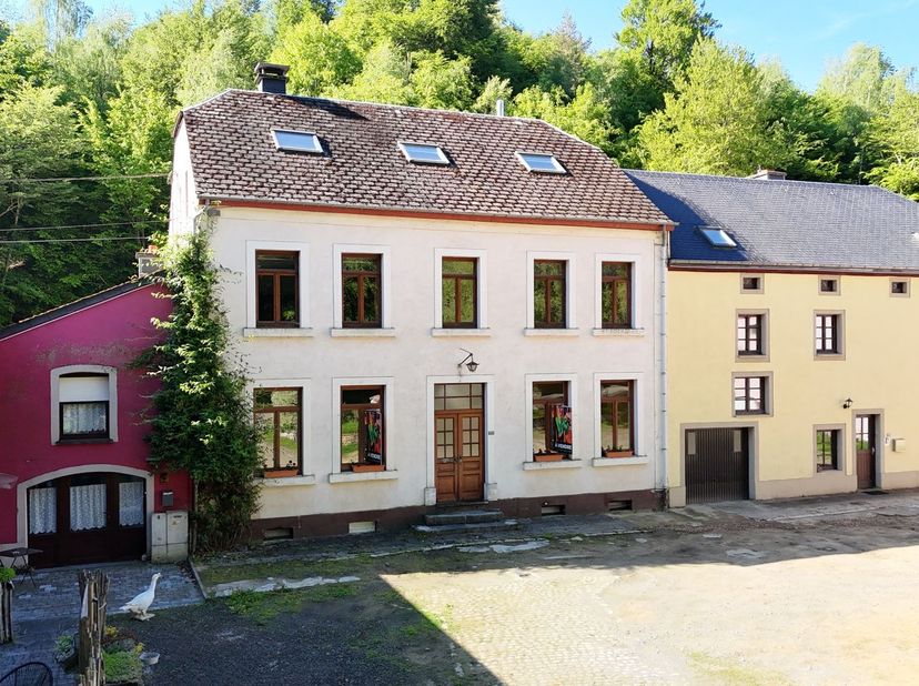 W Immobilière biedt u deze karaktervolle woning met tuin en garage aan, gelegen in het dorp Waltzing. Deze ruime woning bestaat uit verschillende nive
