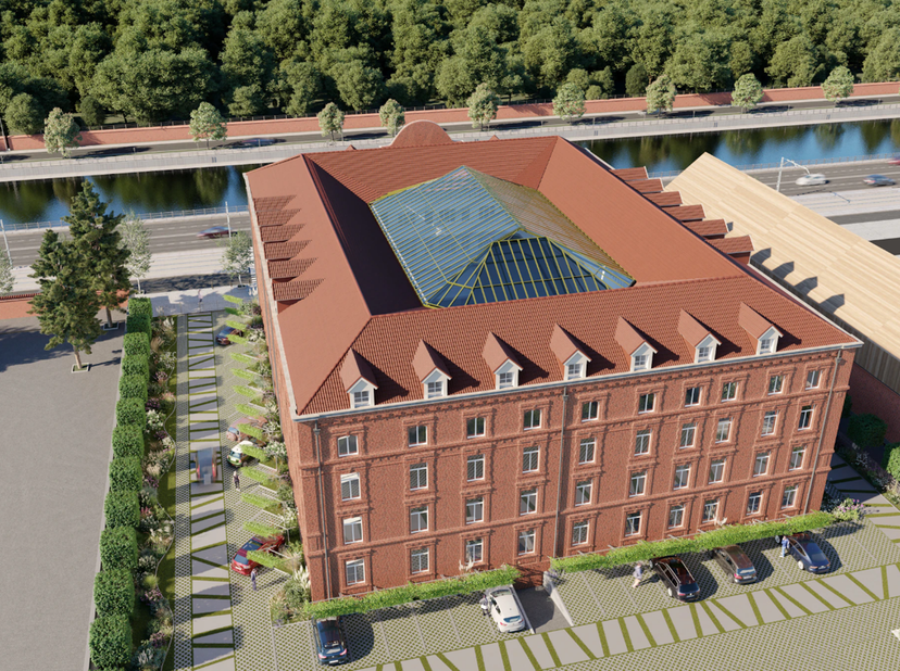 Il ne reste que quelques appartements de 3 et 4 chambres dans ce projet de rénovation de caractère, situé à côté du Docks Brussel, dans l’ancien famil