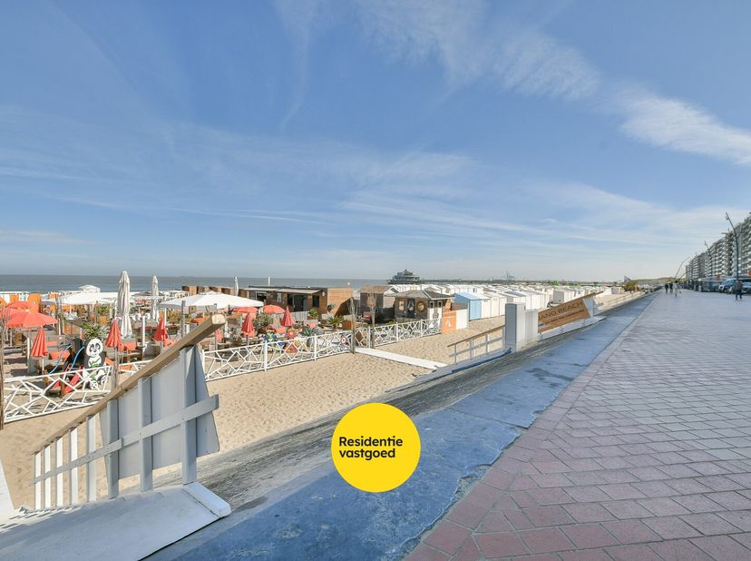 Propriété commerciale extrêmement bien située avec visibilité depuis la digue à Blankenberge ! Idéalement situé dans la célèbre galerie marchande 'Exc