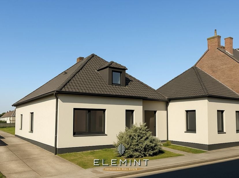Deze heel ruime op te knappen halfopen bebouwing met garage is gelegen te Desselgem.<br />
<br />
Er zijn renders gemaakt van hoe het eventueel kan zi