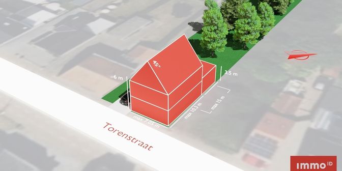 Terrain à vendre à Torenstraat 25, 3110 Rotselaar