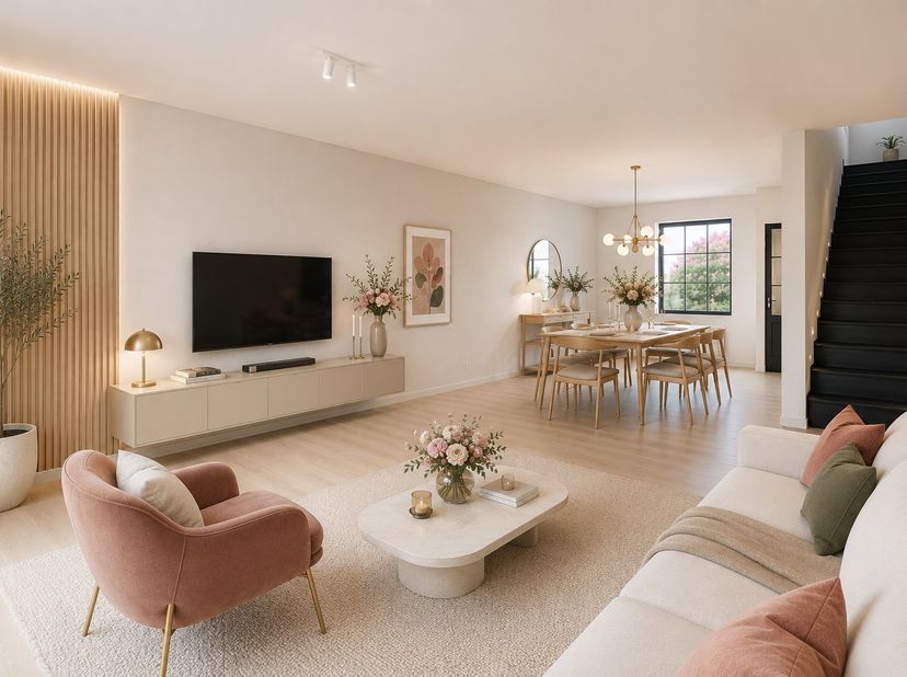 Welkom in deze stijlvolle pastorie-nieuwbouwwoning met een mooie bewoonbare oppervlakte van 293 m². De woning heeft een uitstekend EPC-label A dmv een