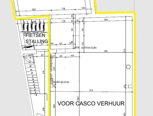                                         Rez-de-chaussée commercial à louer à Ieper, € 1.500

