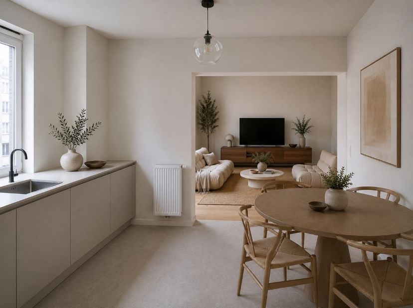 Hoogwaardig gerenoveerd duplex appartement met zonnig terras in het centrum van Gent<br />
<br />
Voor bezoekaanvragen: info@carloeggermont.be<br />
<