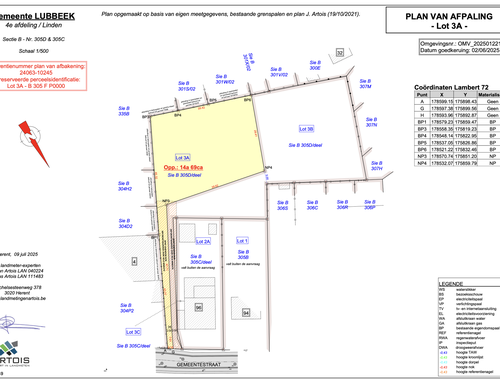                                         Bouwgrond te koop in Linden, € 283.000
