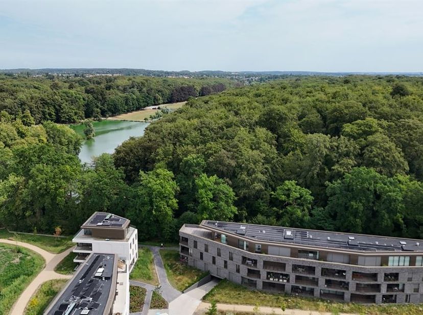 PANQUIN "Park": nieuwbouwappartement naast het Arboretum en Park van Tervuren in een unieke omgeving. Het appartement gelegen in het "Park"-gebouw op