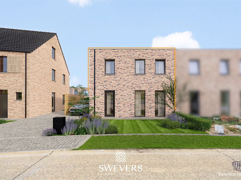 Voor meer info en foto’s, surf naar www.swevers.be – Op de Koopman lot 23 in Bree ligt in een rustige, kindvriendelijke verkaveling met weinig doorgaa