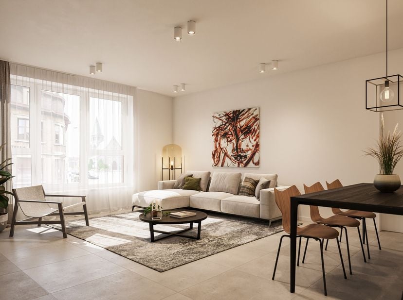 L'appartement est situé dans une petite résidence de 7 appartements uniques. L'architecture moderne offre beaucoup d'espace et de lumière.<br />
Dispo