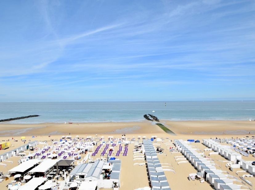 Magnifiquement rénové appartement avec vue panoramique sur la mer. Emplacement idéal entre la Place du Phare et la Place Albert, à deux pas des commer