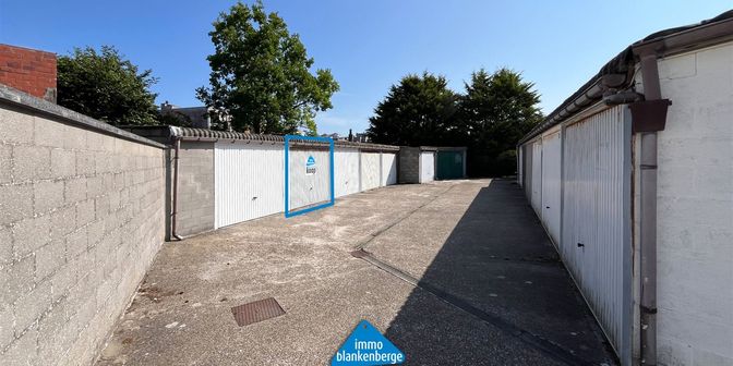 Garage à vendre à L. Nuytemanslaan 4 boîte Box 14, 8370 Blankenberge