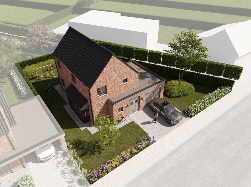 Vergunning, infrastructuur en voorziening voor aansluiting zijn reeds aanwezig.<br />
Er is geen bouwverplichting via de bouwmaatschappij<br />
- Zuid