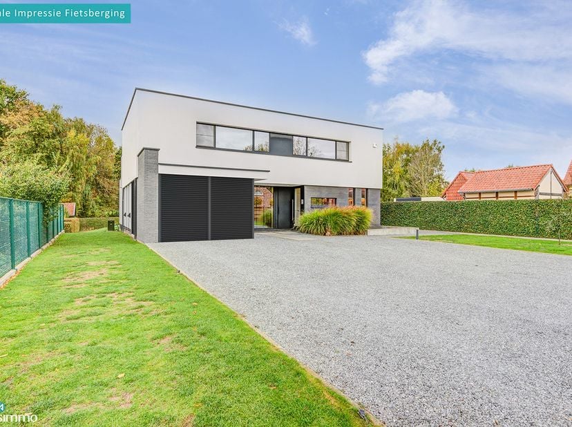 MODERNE VILLA MET INGEBOUWD ZWEMBAD, 3 SLAAPKAMERS EN PRAKTIJKGEDEELTE IN RUSTIGE OMGEVING TE WELLEN<br />
<br />
*** Bekijkt u deze villa via een aan
