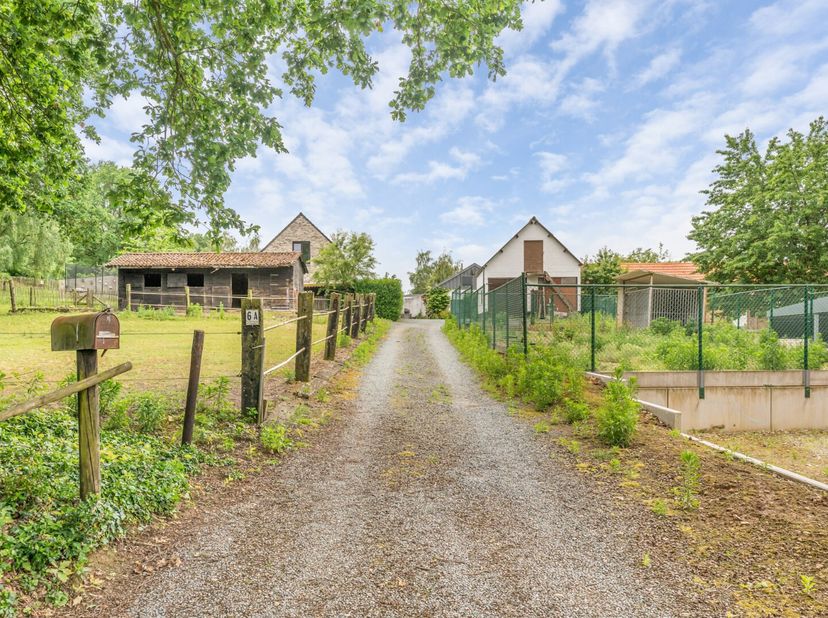 Deze te renoveren woning is gelegen op een uniek perceel grond van 36a67ca aan de de bosrand te Neeroeteren.<br />
Troeven:<br />
- Gelijkvloerse woni
