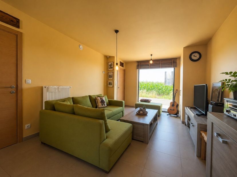 Bent u op zoek naar een instapklare en energiezuinige woning in Heule? Dan is deze charmante halfopen woning zeker een bezoek waard. U komt binnen via