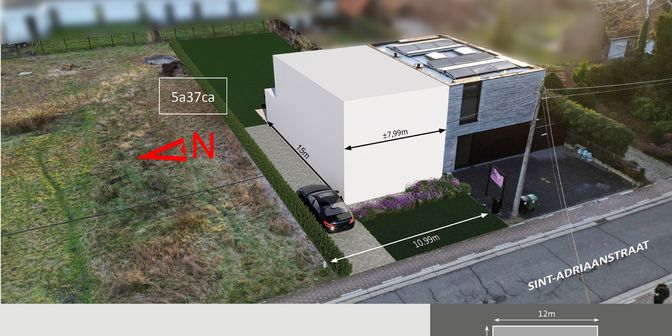 Grond te koop in Sint-Adriaanstraat - lot 2 - A, 3150 Haacht