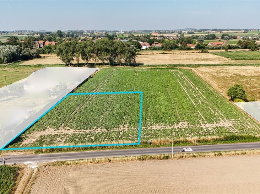 Bouwgrond van ongeveer 2.000 m² gelegen in HOUTHEM. <br />
Een perceel met veel potentieel voor de realisatie van een of meerdere vastgoedprojecten. <