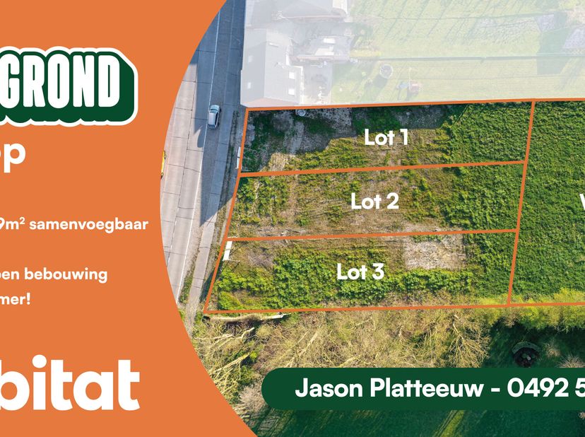 Terrain à vendre
                    à 8900 Ieper