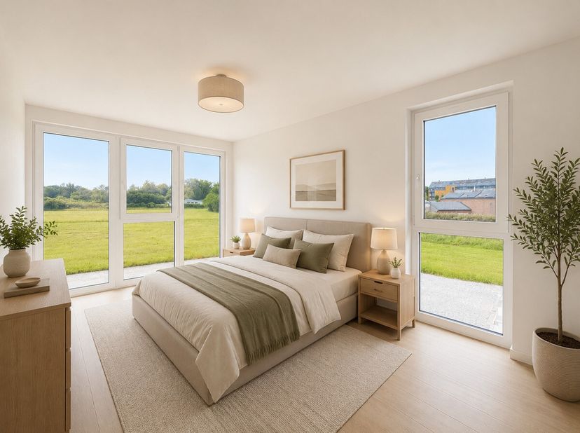 ERA B-LUX is pleased to present this beautiful 114 m² two-bedroom apartment, ideally located in the heart of Bastogne.The apartment comprises an entra