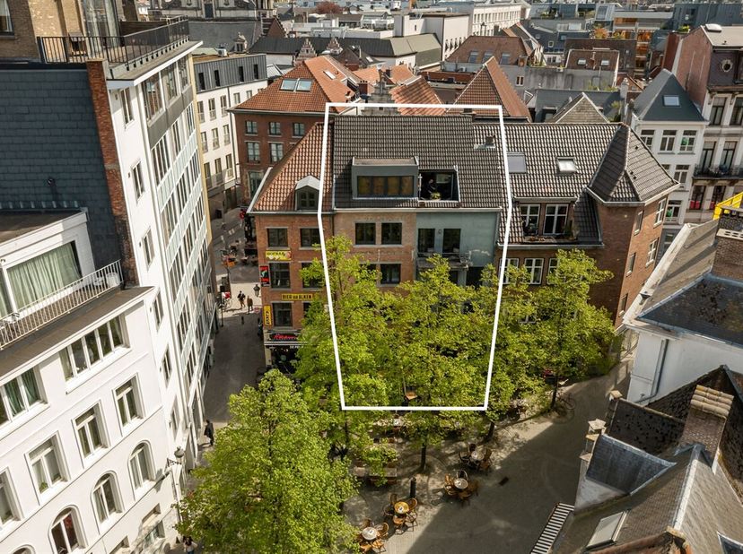 Op een toplocatie in het historisch centrum van Antwerpen, aan de charmante Lijnwaadmarkt en op wandelafstand van de kathedraal, bevindt zicht dit exc