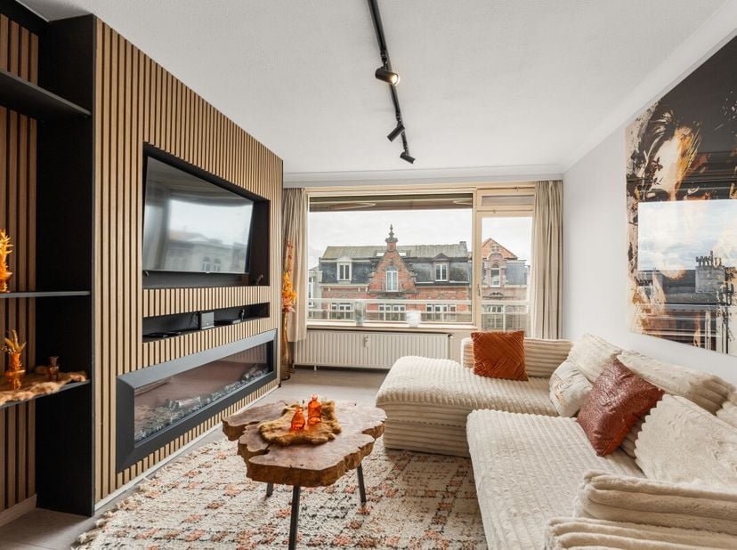 Blankenberge: Appartement 1 chambre prêt à emménager avec terrasse ensoleillée à vendre à larrière de la digue! Au 4 étage de la résidence Â Astoria Â