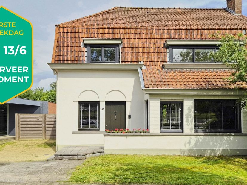 Knap gerenoveerde interbellum burgerwoning met behoud van authentieke elementen en heel wat troeven:<br />
- Energie-efficiënt (EPC B)<br />
- Asbestv