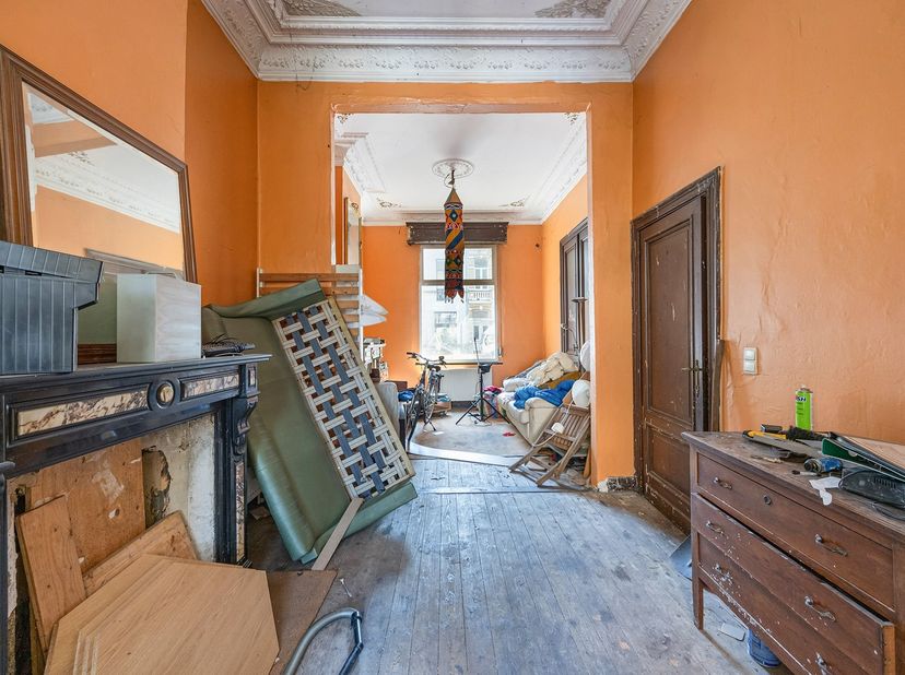 C'est dans la très prisée Victor Jacobslei, l'une des plus belles et des plus majestueuses avenues d'Oud-Berchem, que se trouve cette maison de maître