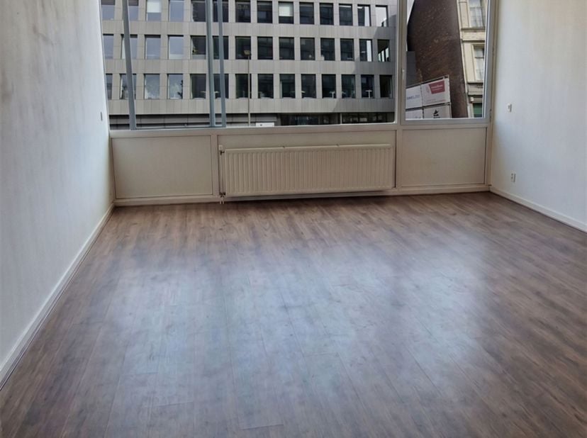 Op te frissen Studio (35m²) gelegen in Klein Antwerpen vlakbij het Stadspark!<br />
<br />
Ligging:<br />
Dit compacte en lichtrijke studio ligt op