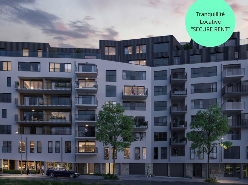 SINT-LAMBRECHTS-WOLUWE, aan de rand van een groene zone en dicht bij alle faciliteiten (winkels, nl/fr scholen, sportvoorzieningen, openbaar vervoer,