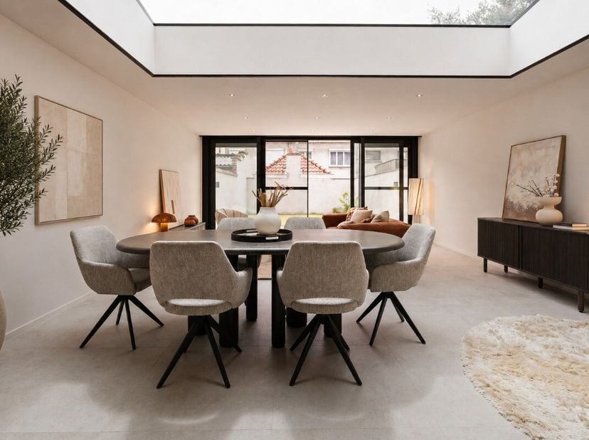 Heist: Prachtige vernieuwde woning met 3 slaapkamers en zuidgerichte tuin te koop in Heist. Deze uitzonderlijk afgewerkte rijwoning werd van kop tot t