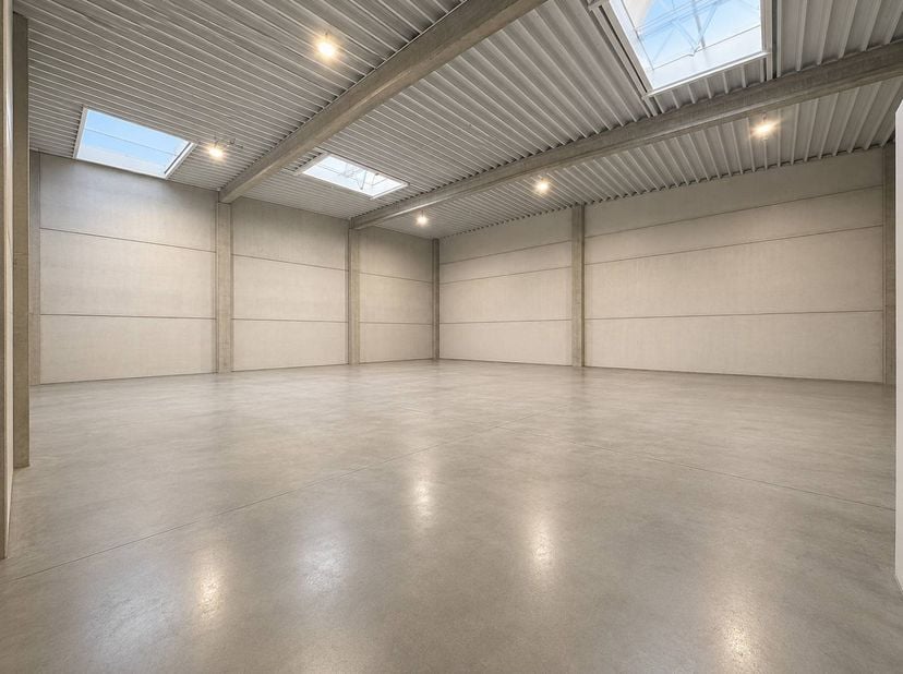 Deze functionele KMO-unit van 295 m² is ideaal voor opslag, atelier of lichte productie en geniet van een vlotte bereikbaarheid in Sint-Truiden.<br />