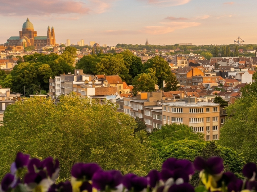 MOLENBEEK-SAINT-JAN - REF : 7695844 - In een groene buurt, nabij alle voorzieningen, stellen wij u dit gedeeltelijk gerenoveerde appartement met twee