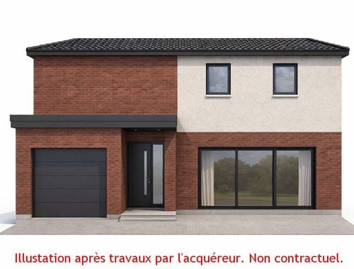                                         Eengezinswoning te koop in Boussu, € 115.000
