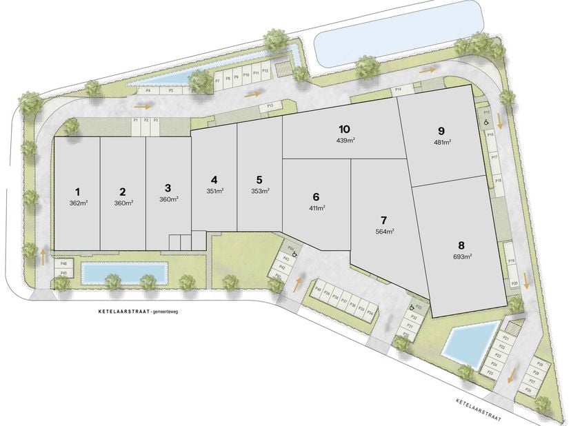 Nieuwbouw KMO-units te Beerse – modulair, duurzaam en futureproof<br />
In deze nieuwe ontwikkeling komen bedrijfsambitie en ecologisch bewustzijn per