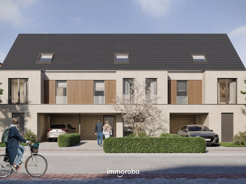 Een weldoordacht project van 3 knappe, ruime woningen in volle centrum vlakbij handelszaken, scholen en openbaar vervoer. Duurzaam en ecologisch gebou
