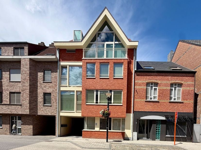 Dit ruime appartement op de derde verdieping met lift is gelegen in het centrum van Geel. Hierdoor liggen alle faciliteiten die Geel te bieden heeft o